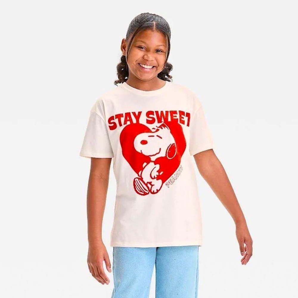 Officially Licensed Peanuts Snoopy Stay Sweet T-Shirt